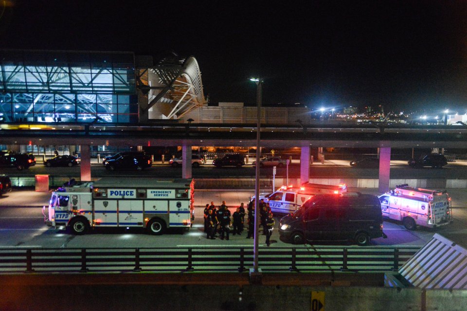 The false alarms sparked a mass evacuation and panic among passengers