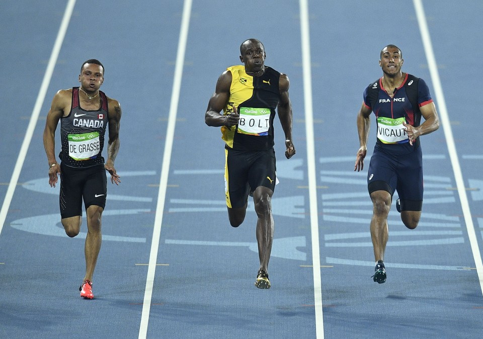 His amazing effort is the third time he has broken the 100m world record in little over a year  and he holds the 200m record too