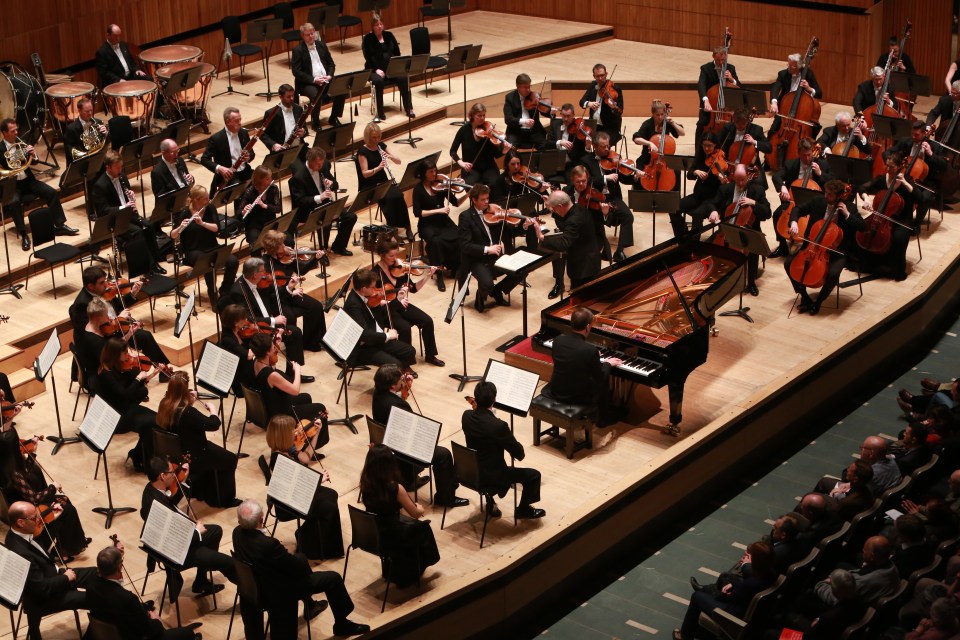 The Royal Philharmonic will perform live to accompany the film