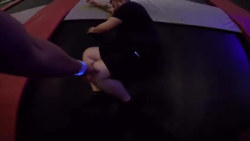 The dad's shin bone was left poking through his skin after he broke his leg