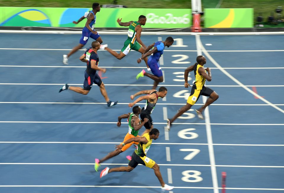 Usain Bolt smashed his own 100m world record on Sunday night with a breathtaking, heartstopping 9.58secs