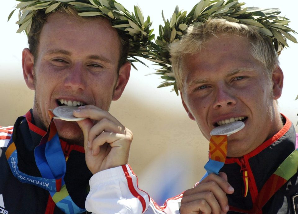 Stefan Henze (R) has died following a high-speed car crash on Friday night