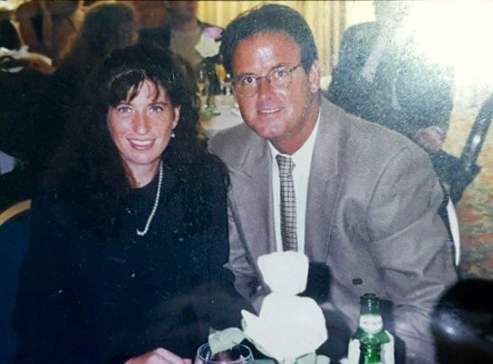 John Stevens and Michelle Mishcon