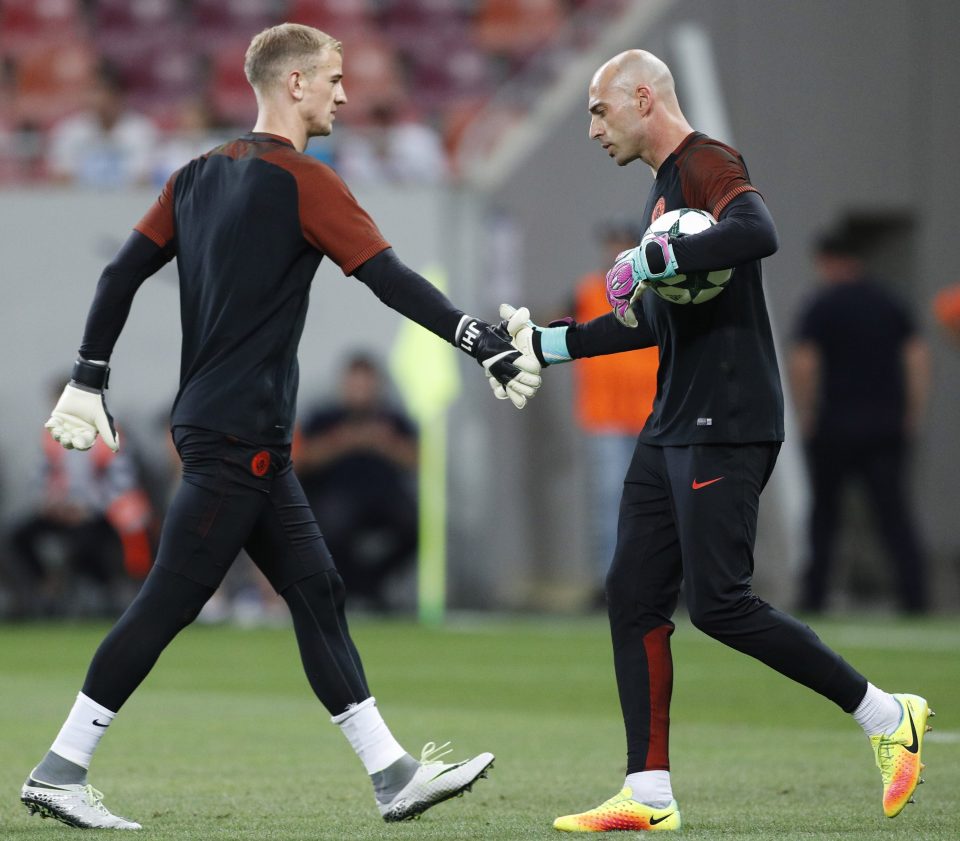 Joe Hart has given way to Willy Cabellero this season