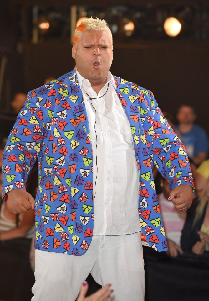 The Storage Hunters presenter was in typically high spirits 
