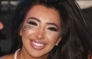 CBB star Chloe Khan confirms love for Bear by stepping out with his name inked on her face