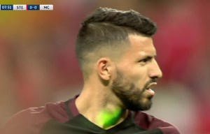 Pep Guardiola has no sympathy for Sergio Aguero's penalty blunders despite laser pen scare