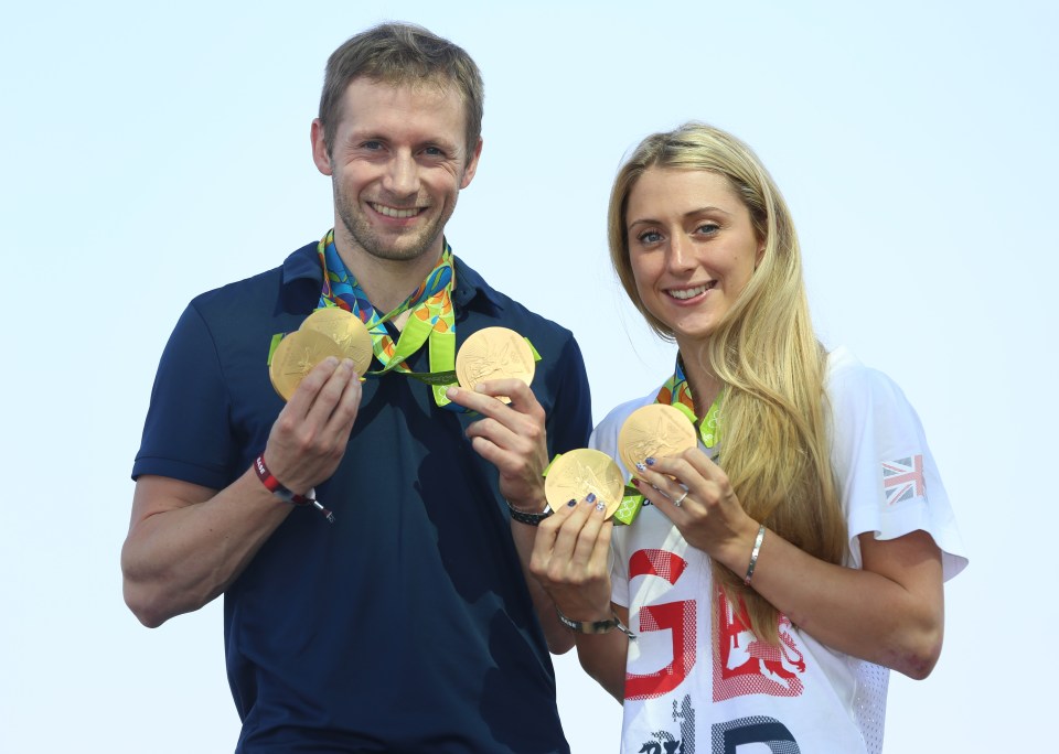 GB heroes Jason Kenny and Laura Trott have five Rio golds between them