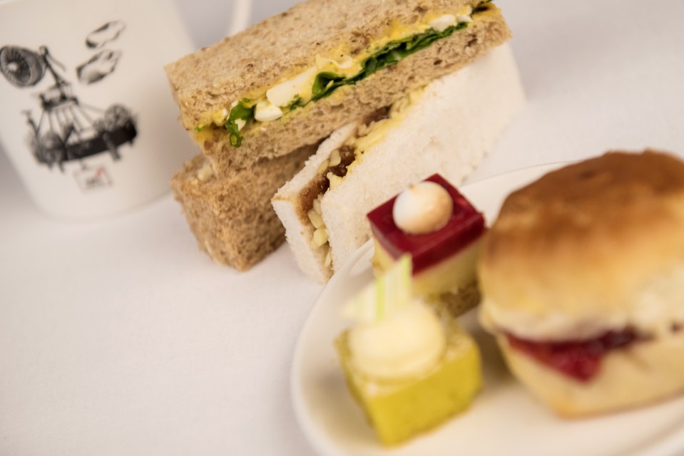 Virgin's afternoon tea
