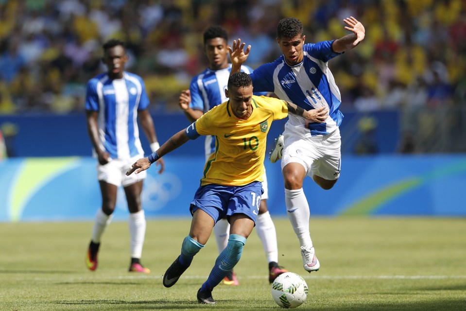 Neymar score fastest ever goal in Olympic history 