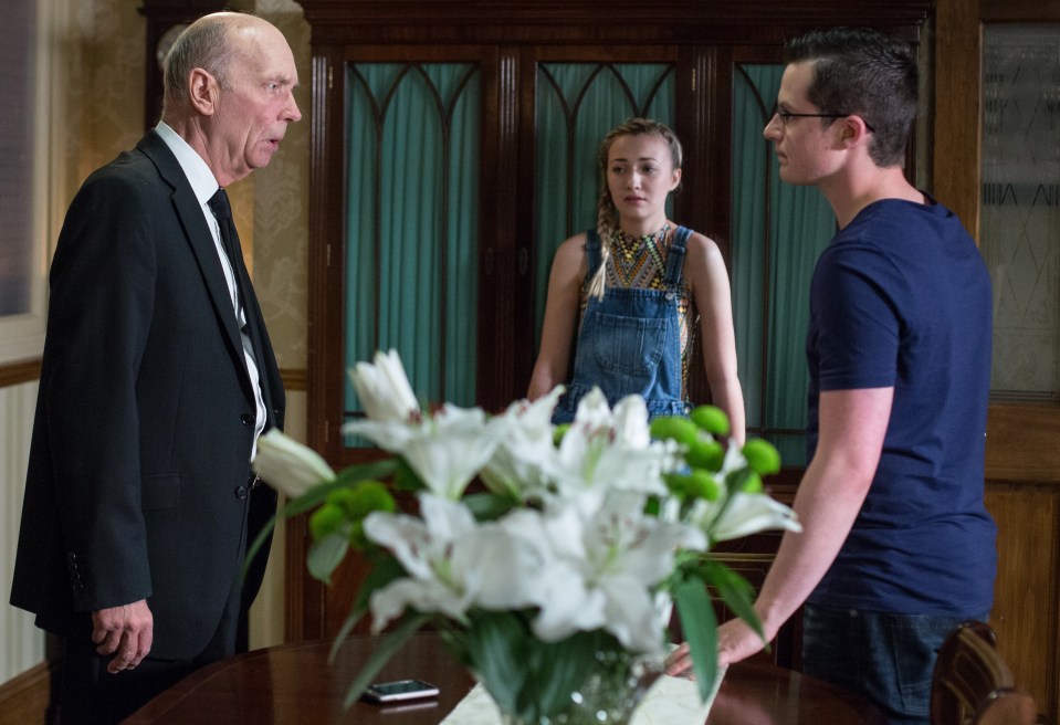 Ben assures a concerned Les Coker that he will let his plans drop - is it a promises he will be able to keep though?