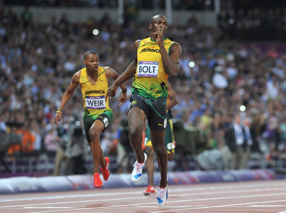 Bolt had won the 200m earlier this week to grab his second gold of the Games