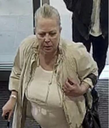 The star's savings were raided by an unidentified woman who entered Santander pretending to be her