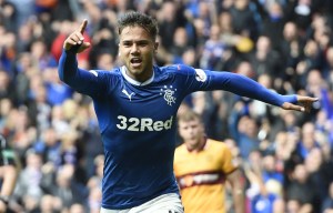 Harry Forrester senses a higher power at the Ibrox as Rangers move to the top of the table