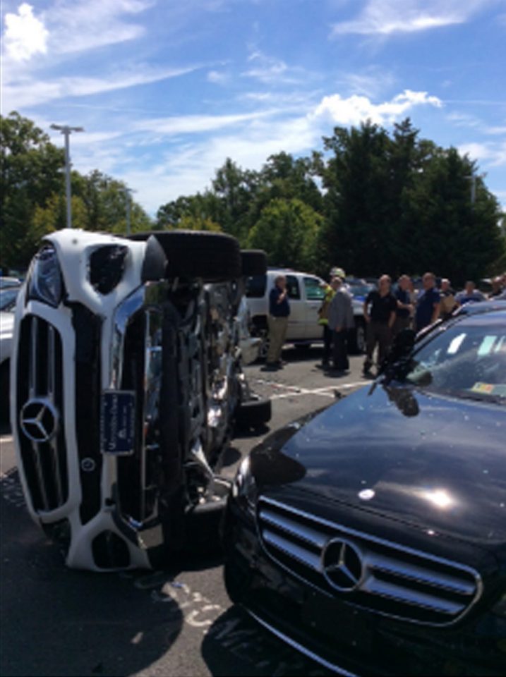 Test drive crash