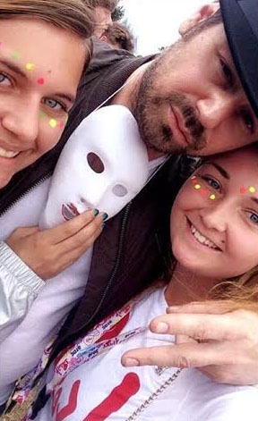 Danny had been enjoying V Festival with his loved ones before the fracas