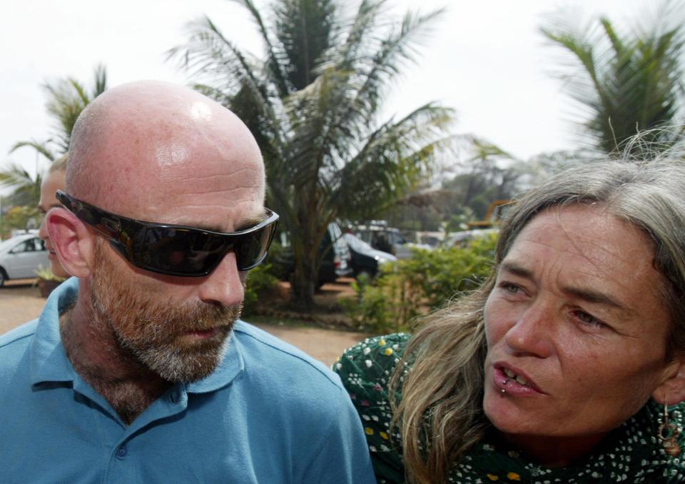 Michael Mannion and Scarlett's mother, Fiona MacKeown, spoke to media in Goa in 2008