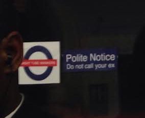 Night Tube stickers
