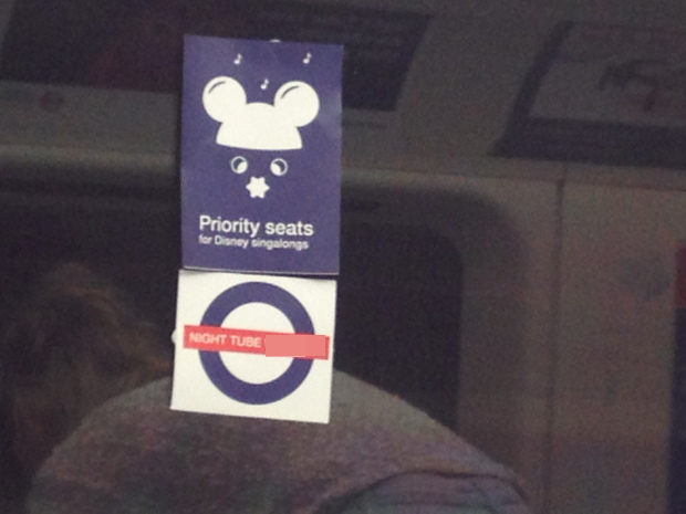 Night Tube stickers
