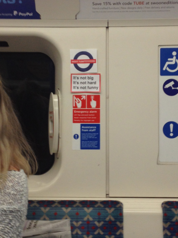 Night Tube stickers