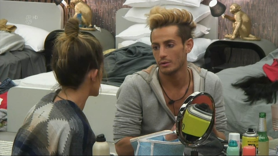 She confronted Frankie and asked him to explain his reasons for nominating her