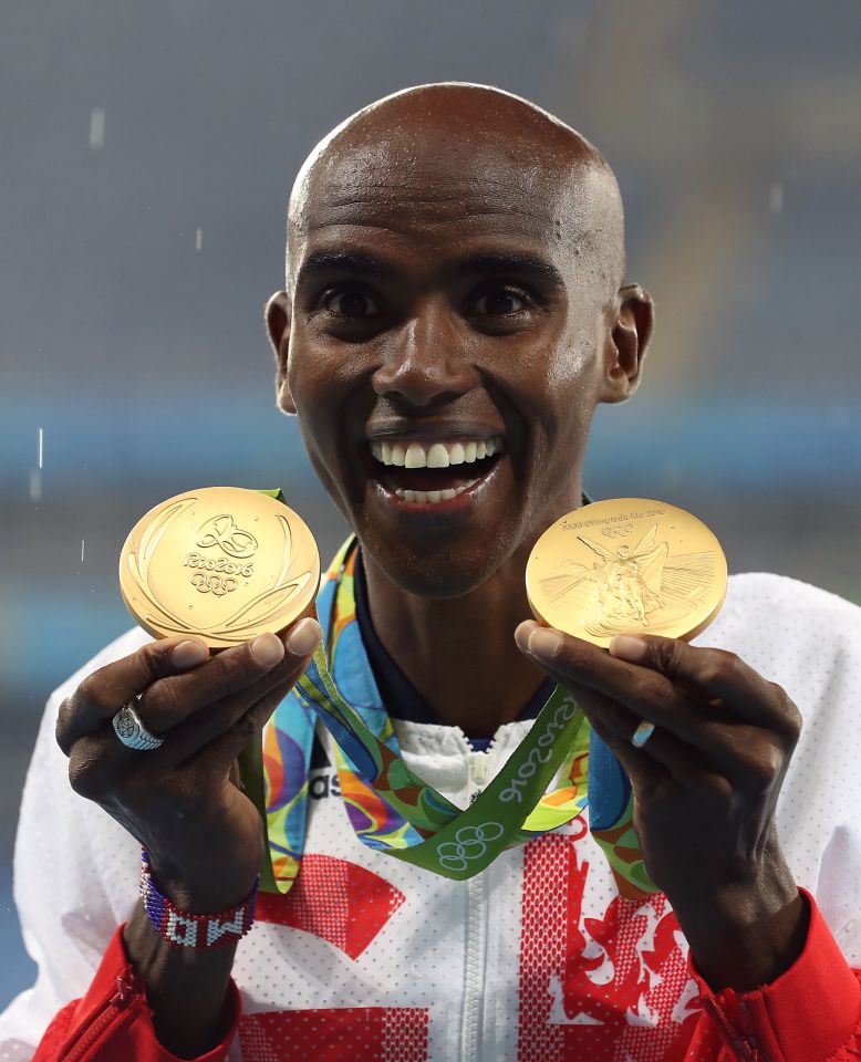 Mo Farah won his third and fourth gold medals
