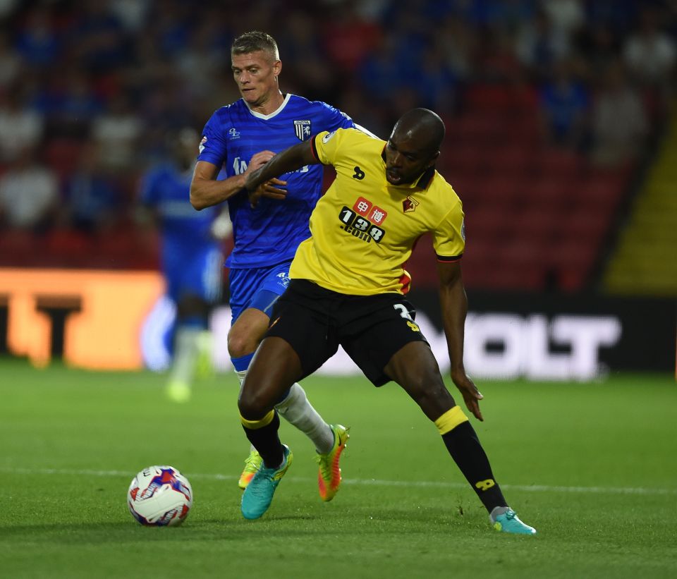 Watford's Allan Nyom is on the verge of making a switch to West Brom from Watford
