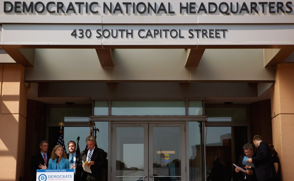 Wave of attacks ... Russia is alleged to have been behind the leak of embarrassing Democratic Party emails