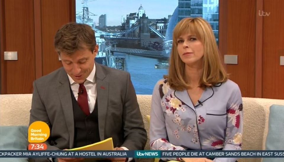 Kate's top was from Next and featured an oriental style detailing 