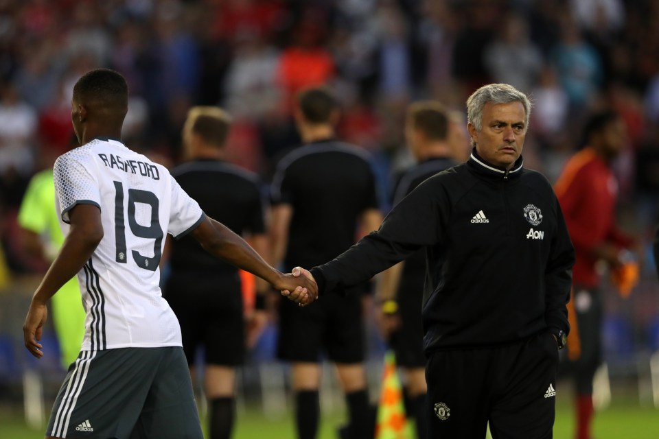Rashford is also struggling to earn a place in Jose Mourinho's Manchester United team