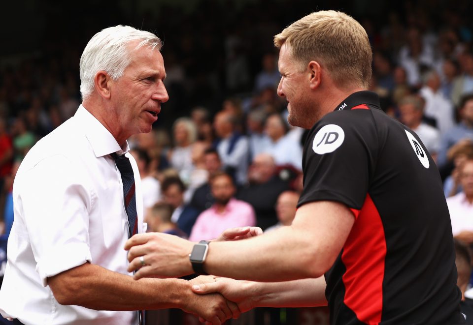 Alan Pardew and Eddie Howe have gone head-to-head in the battle to sign Jack Wilshere on loan from Arsenal
