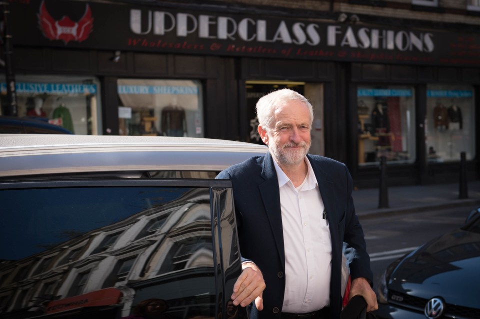 Labour leader Jeremy Corbyn 