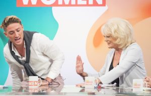 Sherrie Hewson SPANKS Stephen Bear during flirty appearance on Loose Women