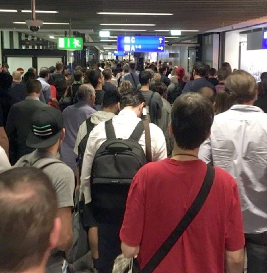 Evacuation of Frankfurt airport