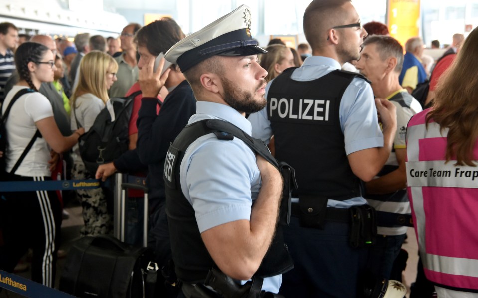 Frankfurt airport security alert