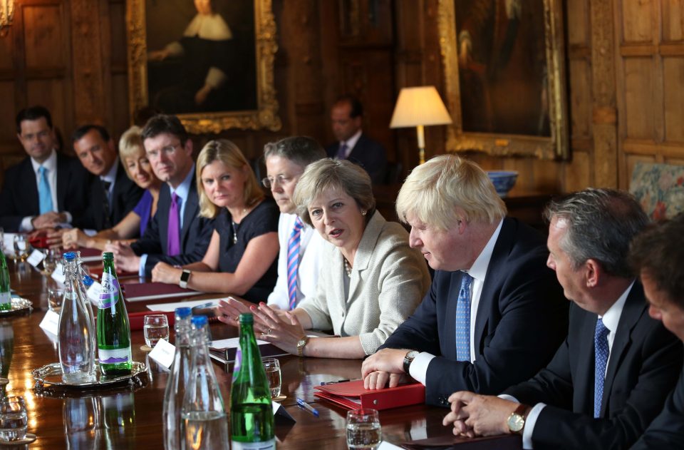 The Prime Minister Holds A Cabinet Meeting At Chequers