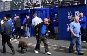 Everton fan dies after being taken ill by paramedics during Premier League game against Stoke