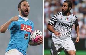 Chubby Gonzalo Higuain has fans on Twitter mocking £75million striker's shape