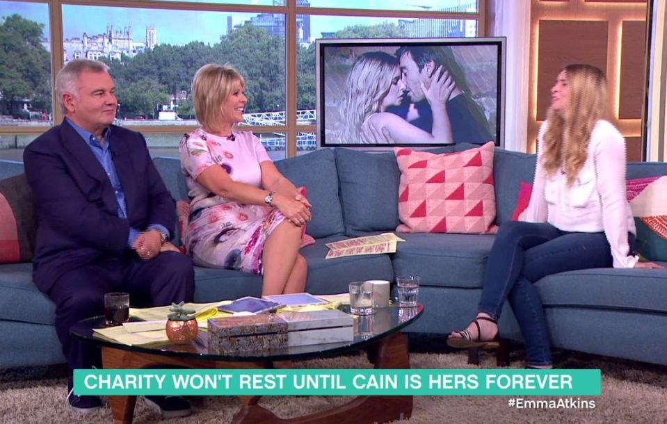 Emma Atkins was discussing her latest Emmerdale storyline 