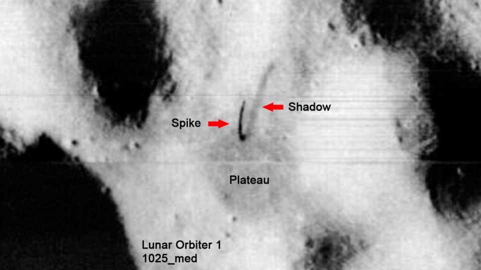 Here's the strange object in more detail