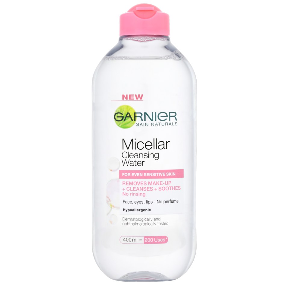 Garnier Micellar Cleansing Water, £4.99