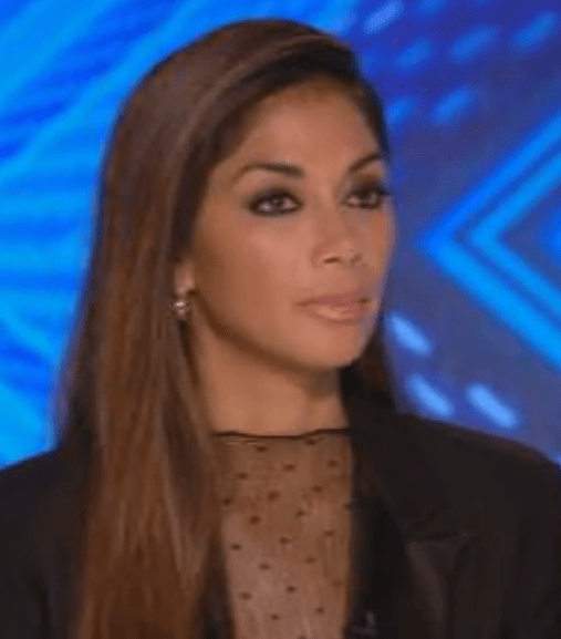 Nicole looked surprised at some parts of the audition