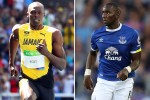 Usain Bolt Yannick Bolasie race