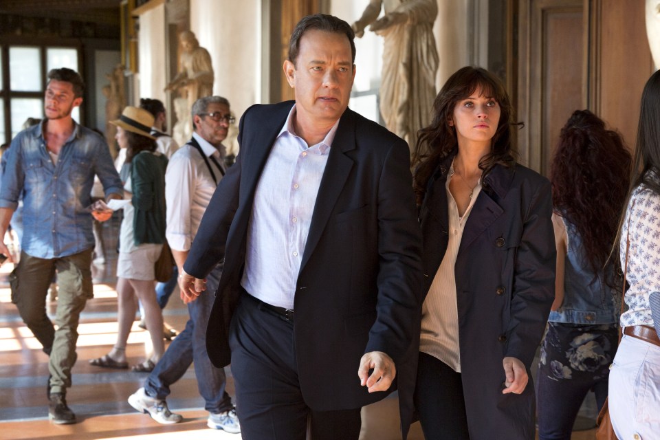 Ron has joined forces with Tom Hanks and Felicity Jones for the third instalment of the Dan Brown franchise