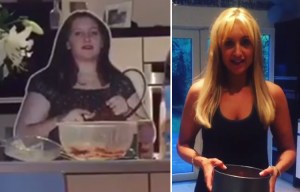 Corrie's Catherine Tyldesley mocks her overweight days as she conducts her own GBBO