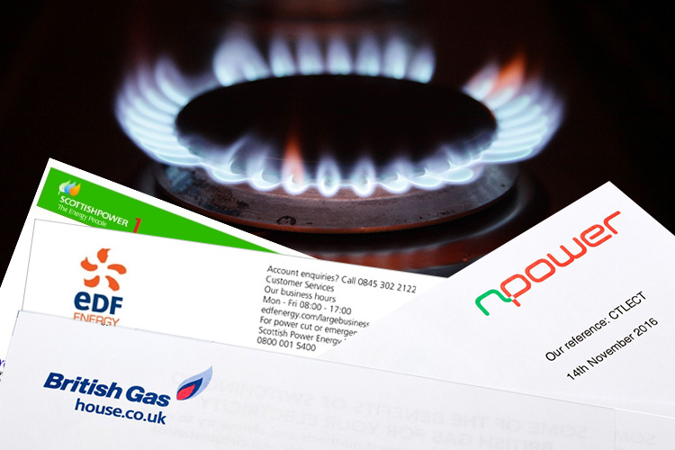 Energy bills, gas ring
