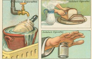 Vintage cigarette cards from 1900 offer essential life hacks which are still relevant today