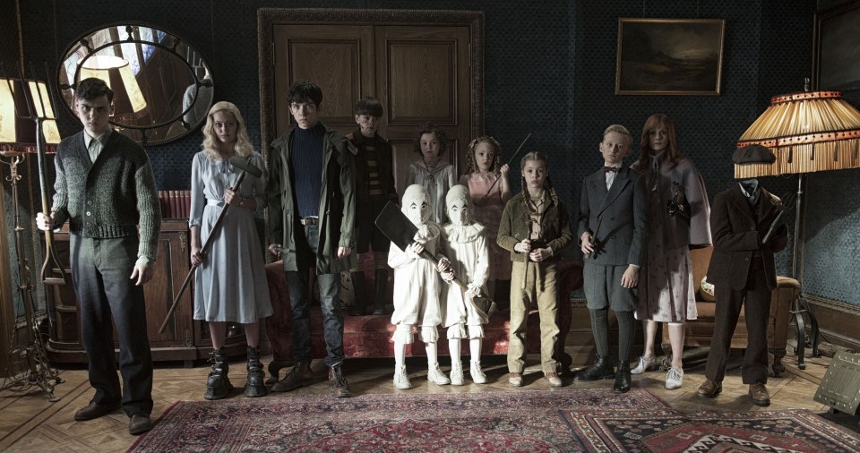 The peculiar children are readying themselves for battle in the new Tim Burton flick 