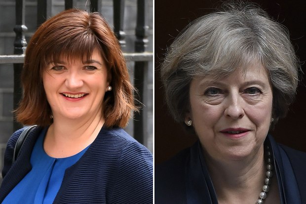 Nicky Morgan and Theresa May