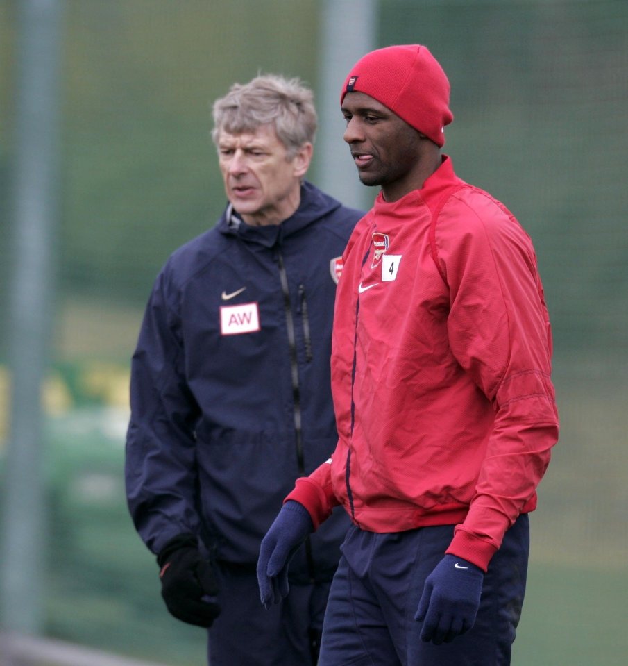 Patrick Vieira remains one of Wengers best-ever signings